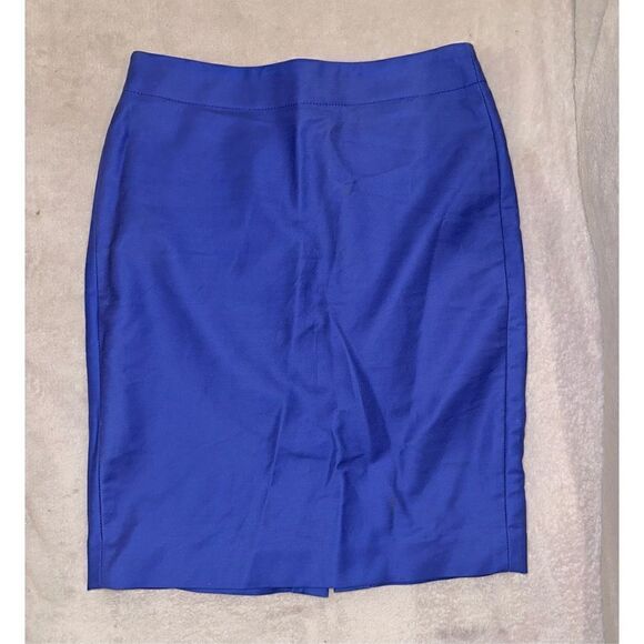 J crew pencil skirt purple size 2 women’s - Picture 1 of 5